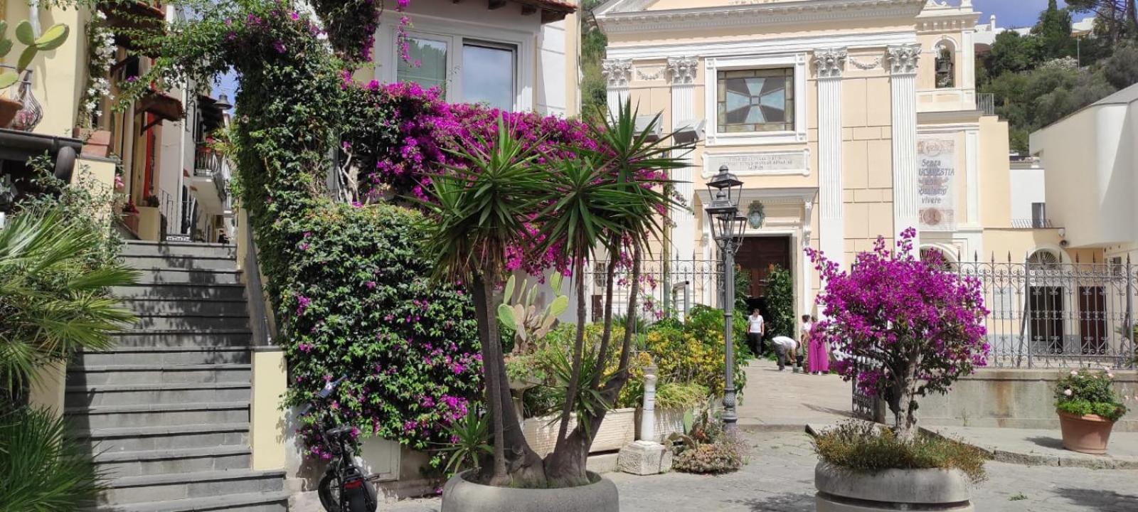Villa La Casa Rosa Di Giulia Isquia Exterior foto